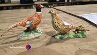 2 Beswick figurines Cock and Hen Peasants, - 2