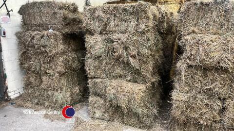 20x Conventional bales of 2024 meadow hay, collection from York Auction Centre