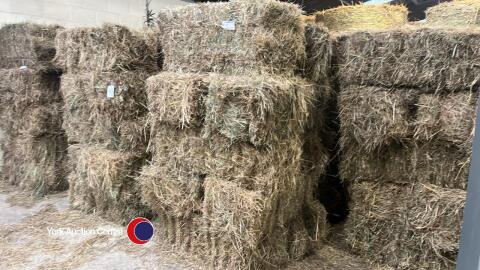 20x Conventional bales of 2024 meadow hay, collection from York Auction Centre