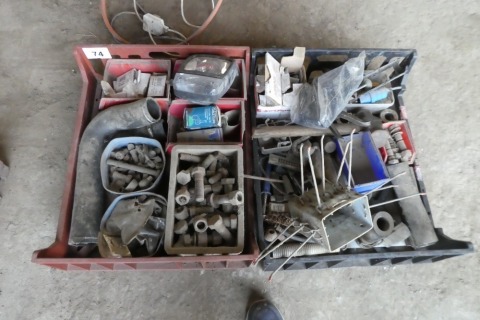 Assorted tools and bolts