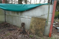 4 x concrete panels (6m x 1m x 150mm)