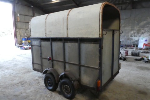 Waddington 8ft cattle trailer, included by permission