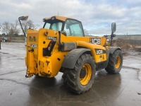 JCB 550-80 Agri Plus telehandler, Q-Fit headstock c/w pallet tines, rear PUH, 6181hrs, YX12 FBU - 3