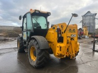 JCB 550-80 Agri Plus telehandler, Q-Fit headstock c/w pallet tines, rear PUH, 6181hrs, YX12 FBU - 4