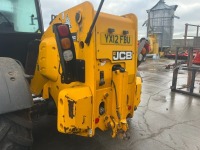 JCB 550-80 Agri Plus telehandler, Q-Fit headstock c/w pallet tines, rear PUH, 6181hrs, YX12 FBU - 5