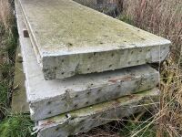 3 x concrete panels (6m x 1m x 150mm)