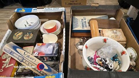 2 boxes of miscellaneous