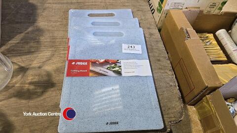 3 x Judge granite effect chopping boards