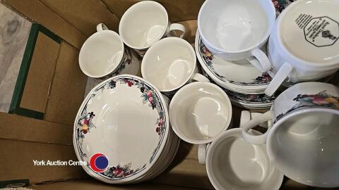 Box of crockery