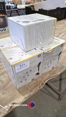 5 x packs of 6 solar recessed deck lights