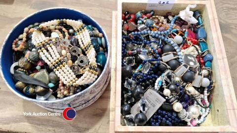 2 Boxes of bead jewellery