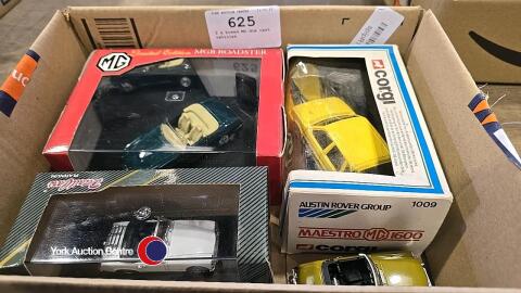 2 x boxed MG die cast vehicles