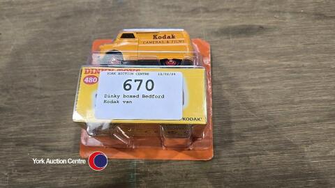 Dinky boxed Bedford Kodak van