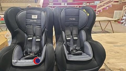 2 x children's car seats