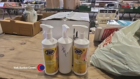 12 x Zep cleaning spray