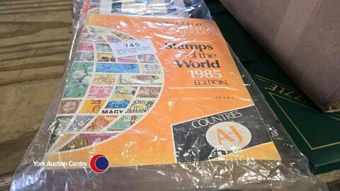 Stanley Gibbons Stamps of the World Volumes 1 and 2 - 1985