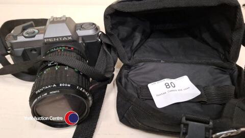 Pentax Camera and case