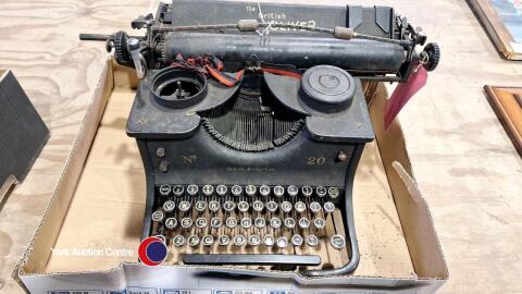 British Oliver War finish typewriter