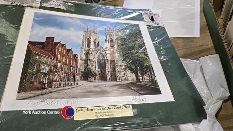 2 limited edition prints of York