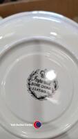 box of tea sets including 'Salon' 'Imperial' and Wedgwood 'Penshurst' - 4