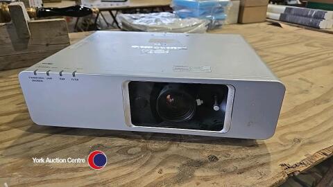 Panasonic pt-f300 commercial projector used for movies