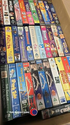 Box of Disney videos