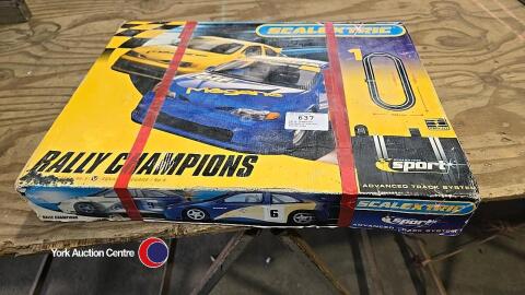 Rally Champions Scalextric old but hardly used