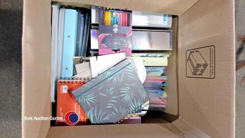 Box of mixed stationary