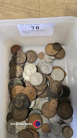 Qty of pre decimal coins