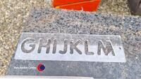 Router lettering and number templates - 2