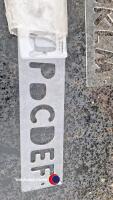 Router lettering and number templates - 3