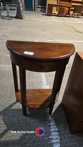 Ancient Mariner hall table with drawer and shelf