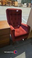 Sherbourne high back arm chair - 3
