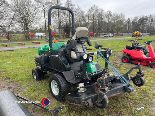 Ransomes HR300 ride on mower, 3 cylinder turbocharged 33hp Kubota diesel engine, hydraulically driven rotary deck or flail head with no need for PTO shaft and gearbox. BX15 OTT