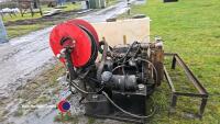 3 cylinder diesel van jetter with tank and real - 2