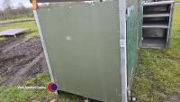 7ft large steel cabinet with sliding shelf - 2
