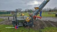 Riko Collins log processor c/w log splitter, gwo - PTO in office - 3