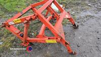 Hydraulic drill lift frame