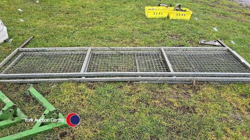 Ifor Williams plant trailer cage sides