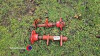 Pair of MF wheel hubs - 2