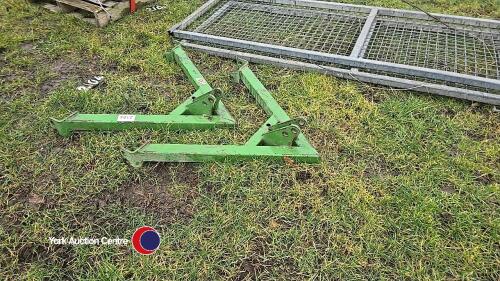 2 x machinery implement hitch A frames