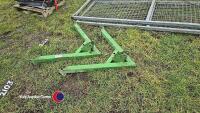 2 x machinery implement hitch A frames - 2