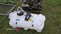 Quad bike sprayer tank and pump - 2