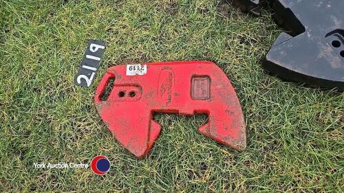 45KG McCormick tractor weight