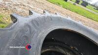 Pair of 520 -70R38 Mitas tyres, nearly new - 3