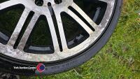 Pair 235/35 x19 alloy wheels and tyres suit BMW - 3