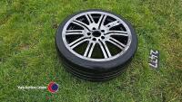 225/45 x19 alloy wheel and tyre suit BMW - 2