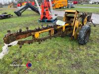 Trenching machine, cuts trench 150mm wide, runs off tractor PTO - 4