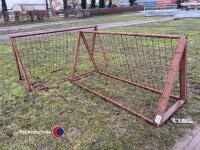 2 x hay racks