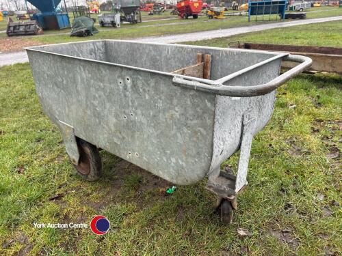 Pig feed barrow